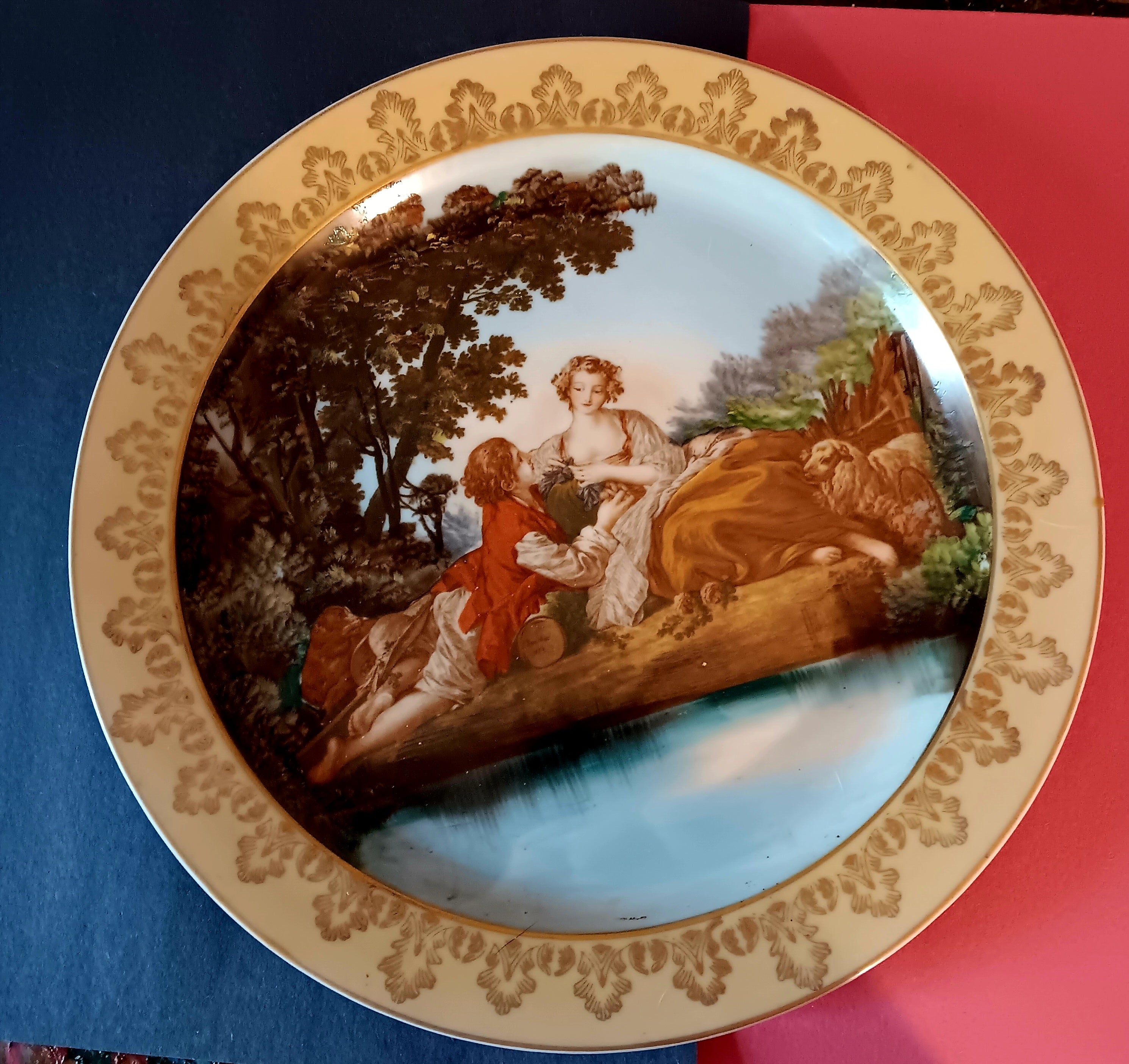 Ardalt pasture scene plate 7244