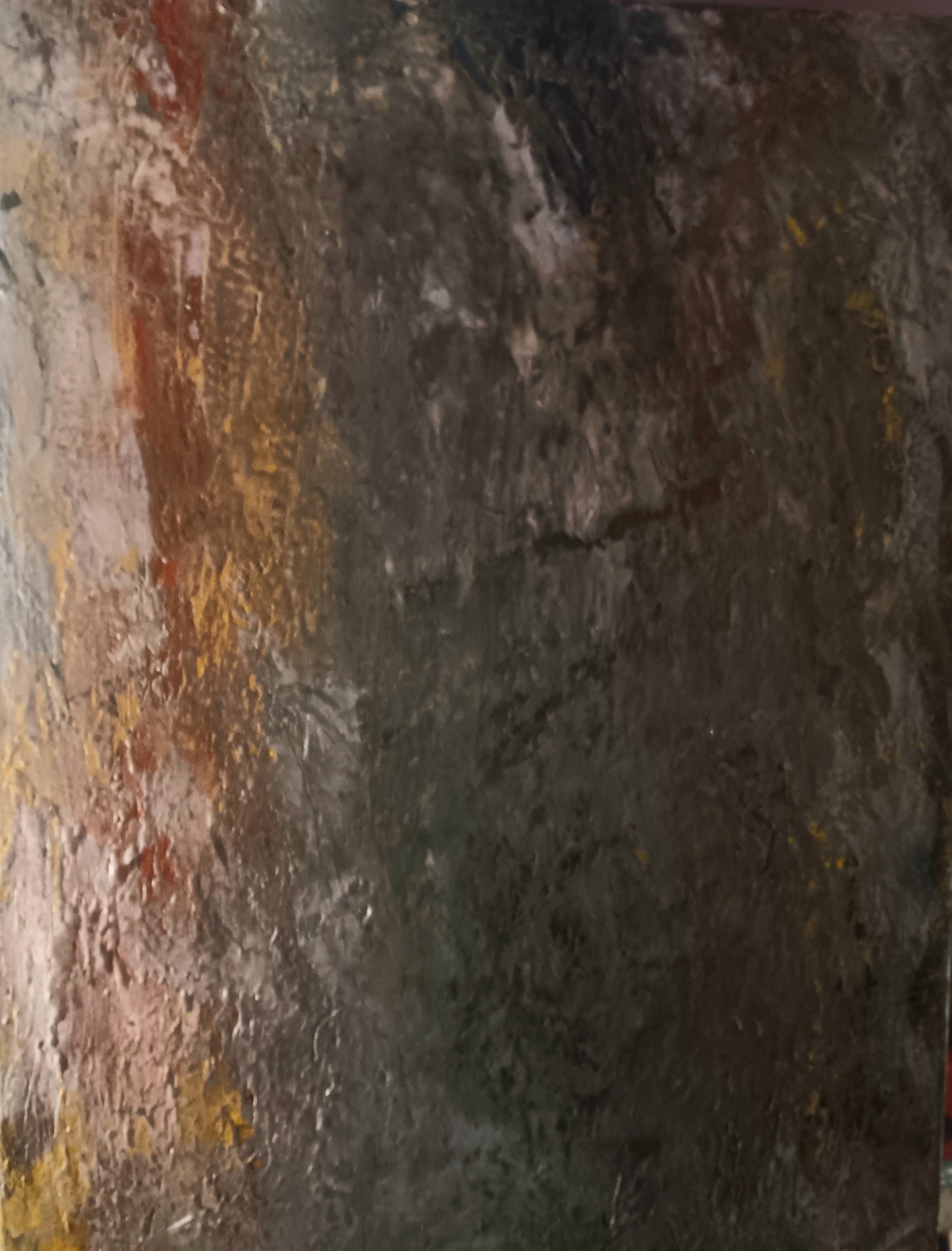 Original acrylic painting abstract color mix