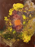 Original acrylic painting by Bonnie abstract flowers
