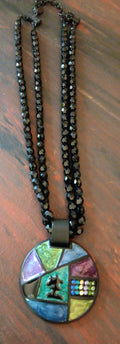 Chicos vintage necklace medalion style